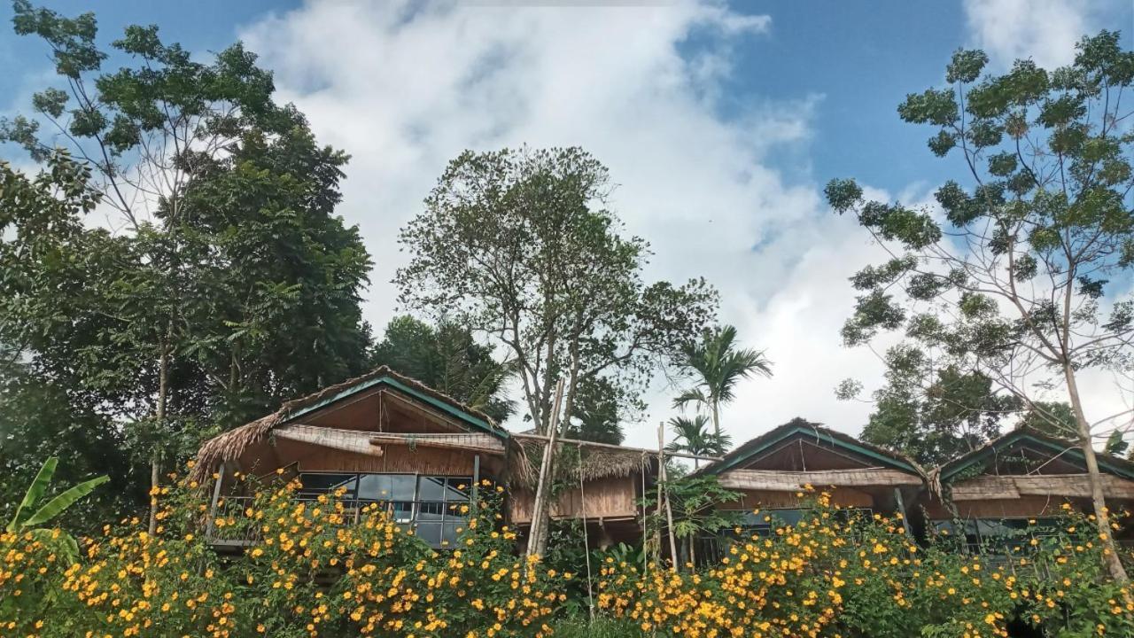 Puluong Bamboo Villa Huong Ba Thuoc Exterior photo